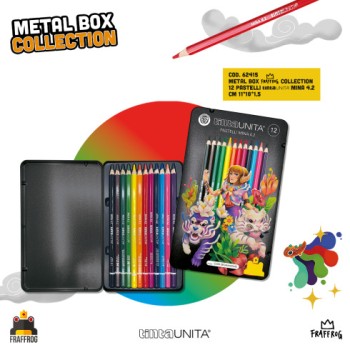 Pastelli mina 4.2 Tinta Unita Fraffrog confezione di...