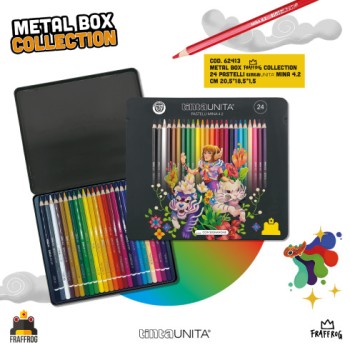 Pastelli Mina 4.2 Tinta Unita Fraffrog confezione di...