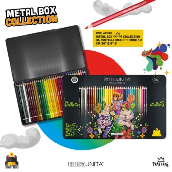 Pastelli Mina 4.2 Tinta Unita Fraffrog confezione di...