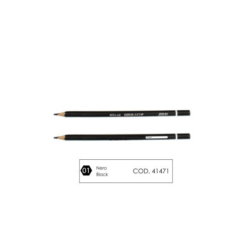Pastello Tinta Unita 001 Nero 01