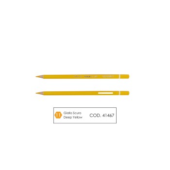 Pastello Tinta Unita 011 Giallo Scuro 11