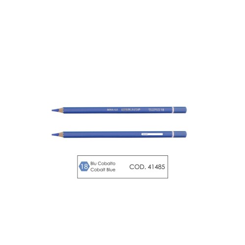 Pastello Tinta Unita 018 Blu Cobalto 18