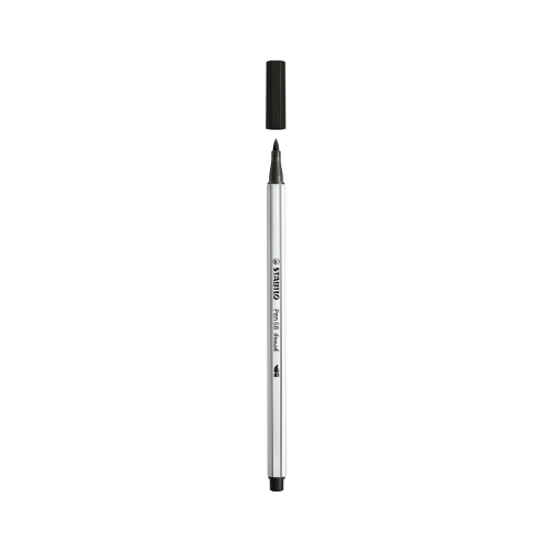 Pennarello Stabilo Pen 68 Brush nero