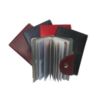 Portacarte Twenty Cards Skin con bottone 20 tasche colori...