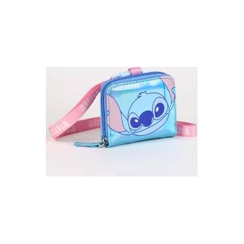 Portafoglio Stitch con tracolla