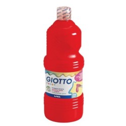 Tempera Giotto Rosso scarlatto Flacone 1000ml
