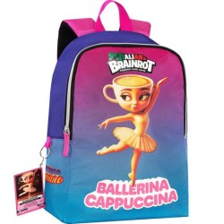 Zaino Tempo Libero Ballerina Cappuccina Italian Brainrot