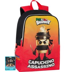 Zaino Tempo Libero Cappuccino Assassino Italian Brainrot