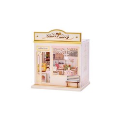 Mini Shop da Collezione, Kit di Montaggio Fai da Te - Coffee Shop