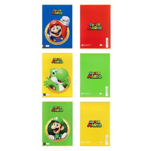 MAXI QUADERNO A4 RIGHE A (1°-2°) SUPERMARIO