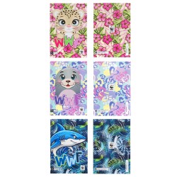 MAXI QUADERNO A4 RIGHE B (3°) WWF ILLUSTRATO