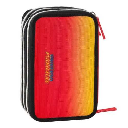 ASTUCCIO PORTACOLORI 3 ZIP BRAINROT CAPPUCCINO