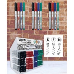 Pennarello Permanent Marker Pen Punta S colore blu