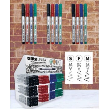 Pennarello Permanent Marker Pen Punta S colore verde