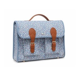 Cartella/zaino Naj-Oleari Daisy Margherite Jeans