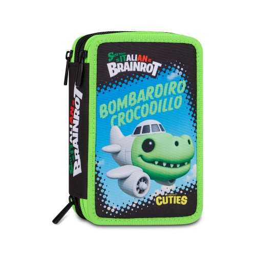 ASTUCCIO 3 ZIP BOMBARDIRO CROCODILLO SKIFIDOL...