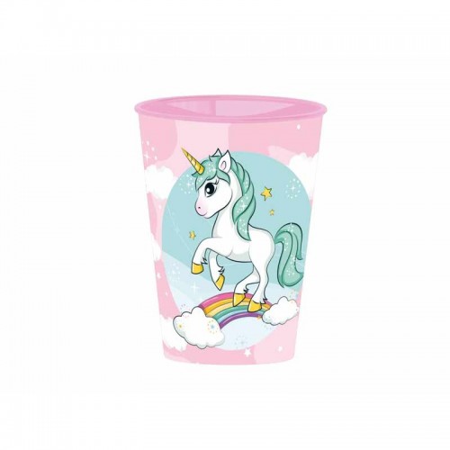 Bicchiere unicorno pp ml 260 st09599