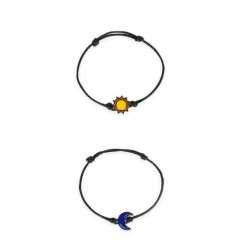 Set di 2 Braccialetti - Sun & Moon - Set of 2 Bracelets Sole e Luna Legami