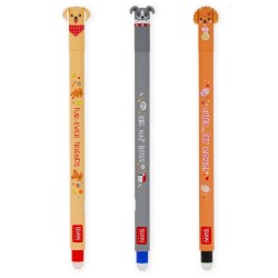 Set di 3 Penne Cancellabili - Erasable Pen - Fur-ever Friends lEGAMI