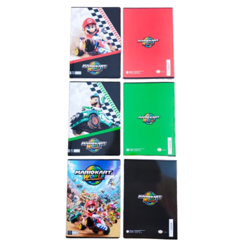 MAXI QUADERNO A4 QUADRETTONE GRANDE 10MM MARIOKART