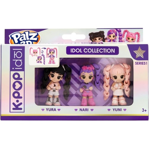 K-Pop Idol Collection confezione da 3 mini...