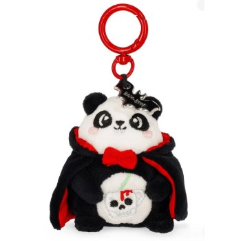 Portachiavi di Peluche Panda "Bam-Boo!" Halloween - Tiny...