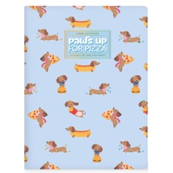 Quaderno Foglio Bianco A5 con Copertina Rigida Illustrata - Dog - Cane Legami