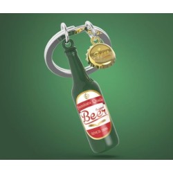 Portachiavi in Metallo Bottiglia di Birra