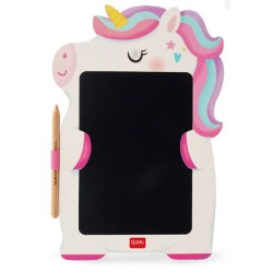Lavagna Portatile LCD in Cartone - Unicorn - Magic Sketch Board - Unicorno Legami