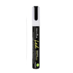 Pennarello marcatore a gesso liquido punta media colore bianco