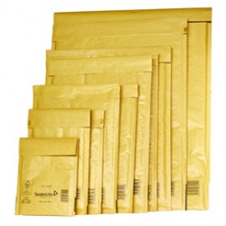 Busta imbottita gold j 30x44cm utile avana
