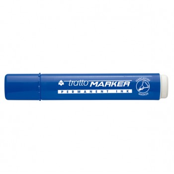 Pennarello Tratto Marker punta tonda blu