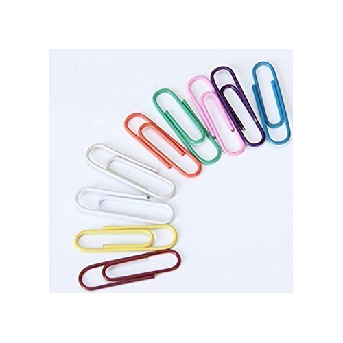 Box 50 fermagli colorati n. 4