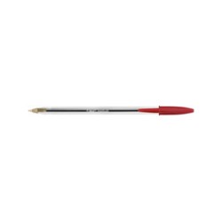 Penna Bic Cristal Original punta media 1,00mm Rossa
