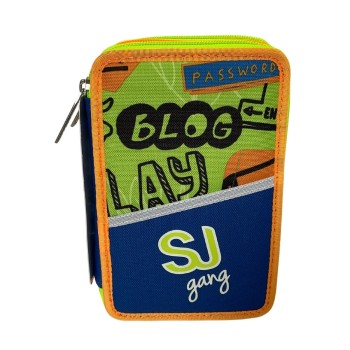 Astuccio 3 zip completo Pen Pad Boy Sj Gang High Tech Boy 2