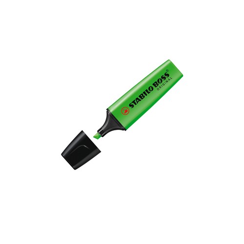 Evidenziatore stabilo boss verde 70/33