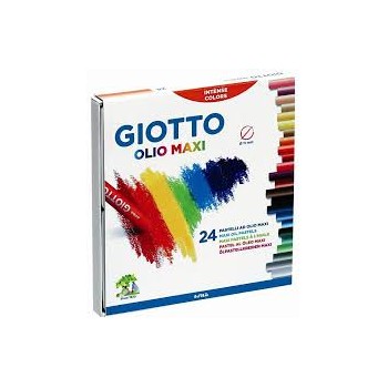 Astuccio 24 pastelli giotto olio