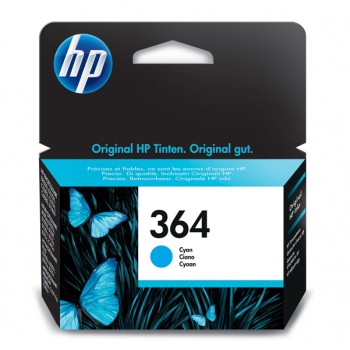 Cartuccia Hp n. 364 ciano