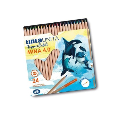 Pastelli acquerellabili mina 4.0 astuccio da 24...