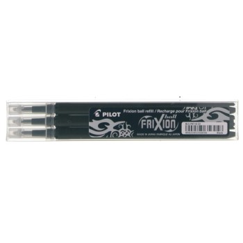Set 3 refill nero Pilot Frixion 0,7mm 2