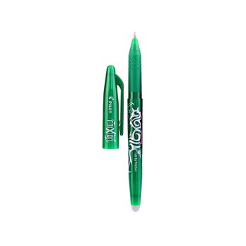 Penna cancellabile con tappo Pilot Frixion verde 2