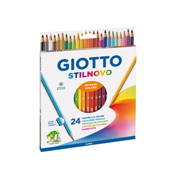 Astuccio 24 pastelli stilnovo giotto