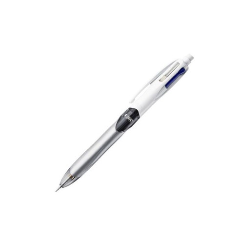 Penna a sfera bic 4 colori (3 penne + portamine)