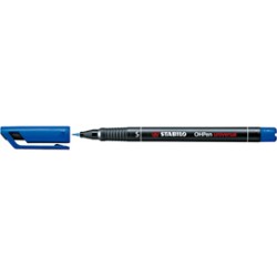 Pennarello stabilo ohpen 841 permanente superfine blu