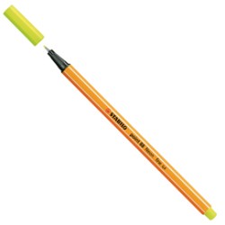 Pennarello stabilo point 88/024 giallo neon