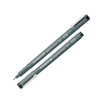 Pennarello pigment liner 0.3mm 2