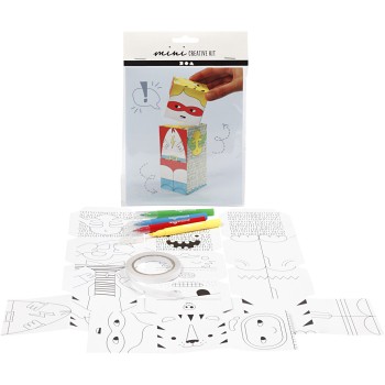 Mini kit creativo, mostri e robot, 1 set 2