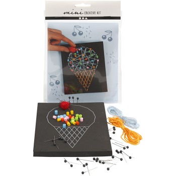 Mini kit creativo, cono gelato, 1 set 2