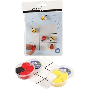 Mini kit creativo, tic tac toe, 1 set 2
