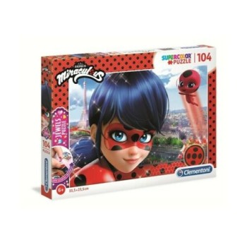 Puzzle 104 pezzi miraculous / 33,5 x 23,5 / 6+ 2